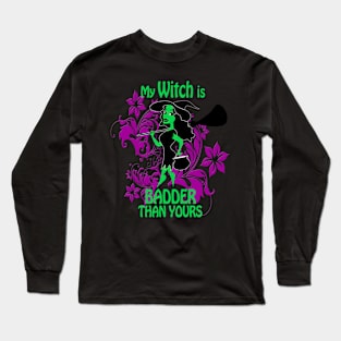 Sexy Halloween witch costume Long Sleeve T-Shirt